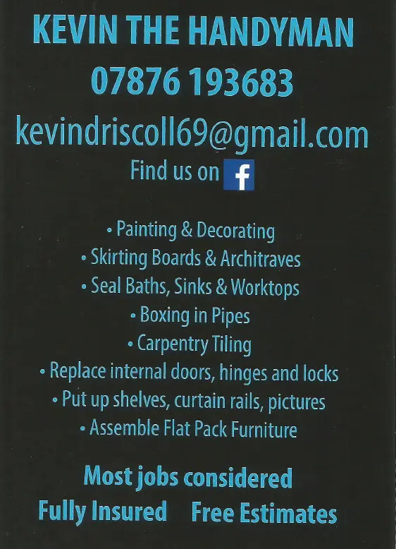 flyer for handyman services boston